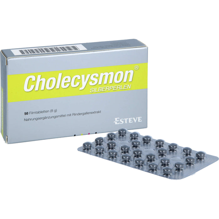 Cholecysmon Silberperlen, 50 pcs. Tablets