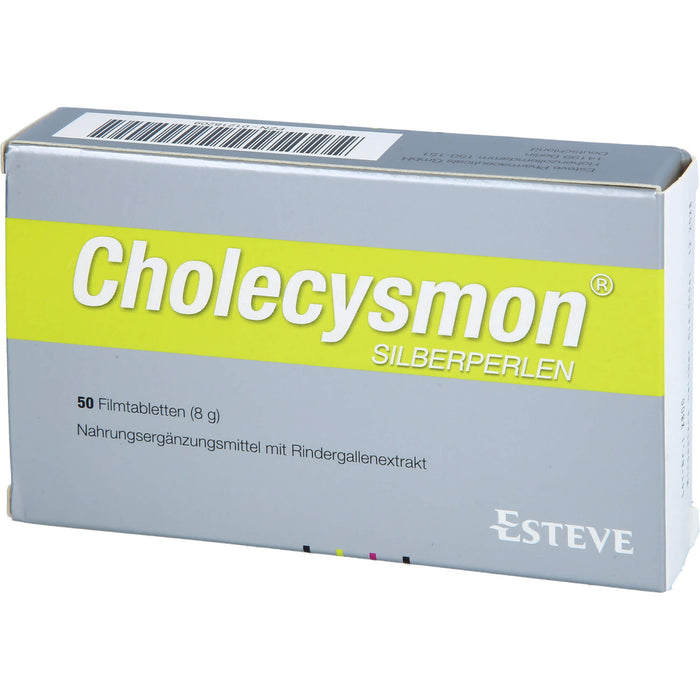 Cholecysmon Silberperlen, 50 pcs. Tablets