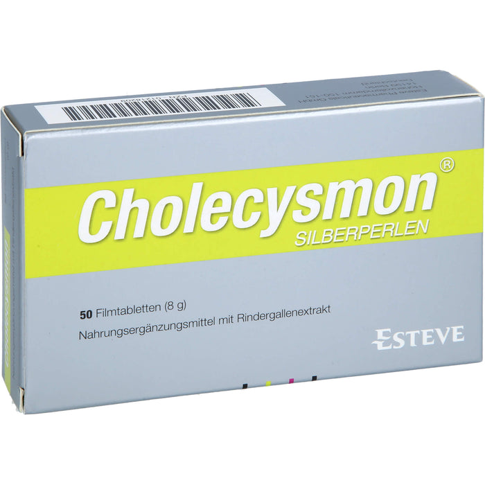 Cholecysmon Silberperlen, 50 pcs. Tablets