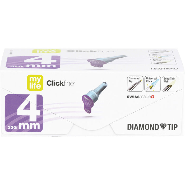 mylife Clickfine 4mm Kanülen, 100 pcs. Cannulas