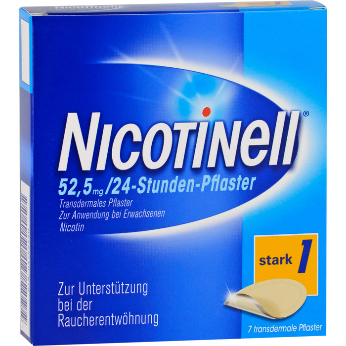 Nicotinell 21 mg 24-Stunden-Pflaster, 7 pc Pansement