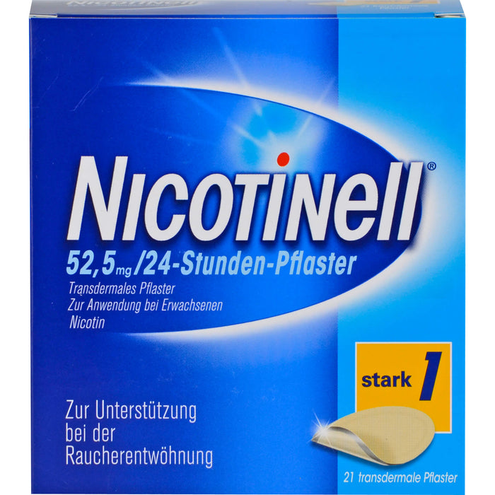Nicotinell 21 mg/24-Stunden-Pflaster Eurim, 21 St. Pflaster