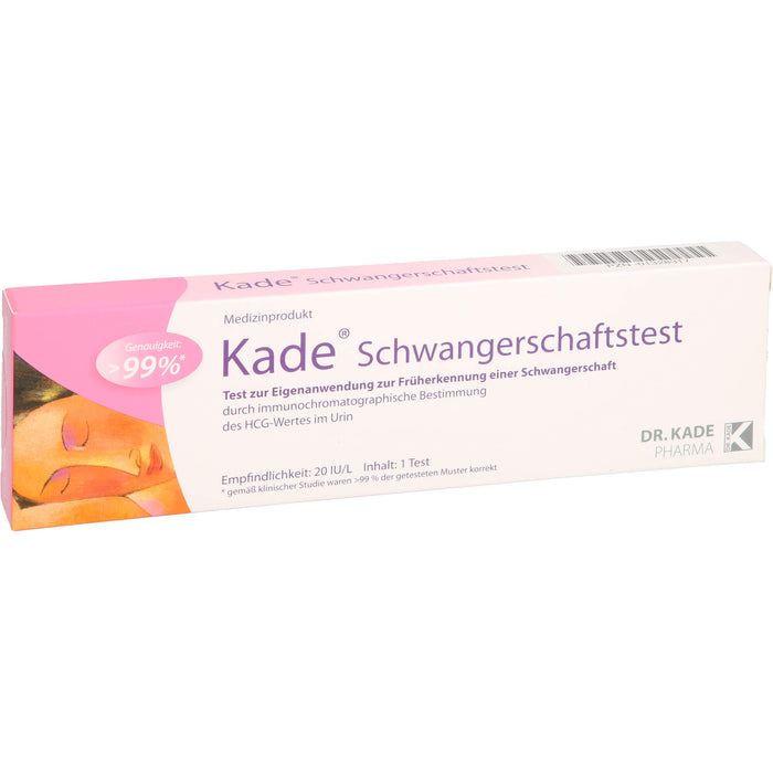 Kade Schwangerschaftstest, 1 pc Test
