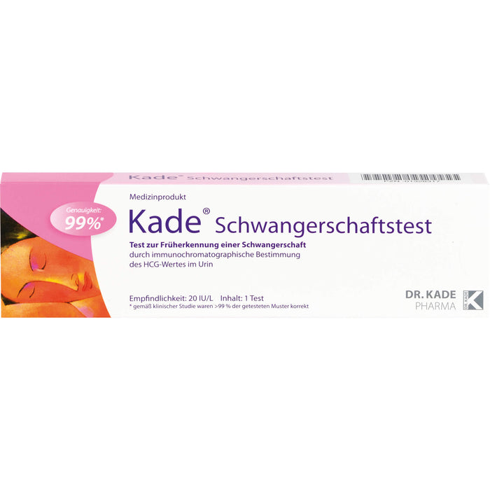 Kade Schwangerschaftstest, 1 pc Test