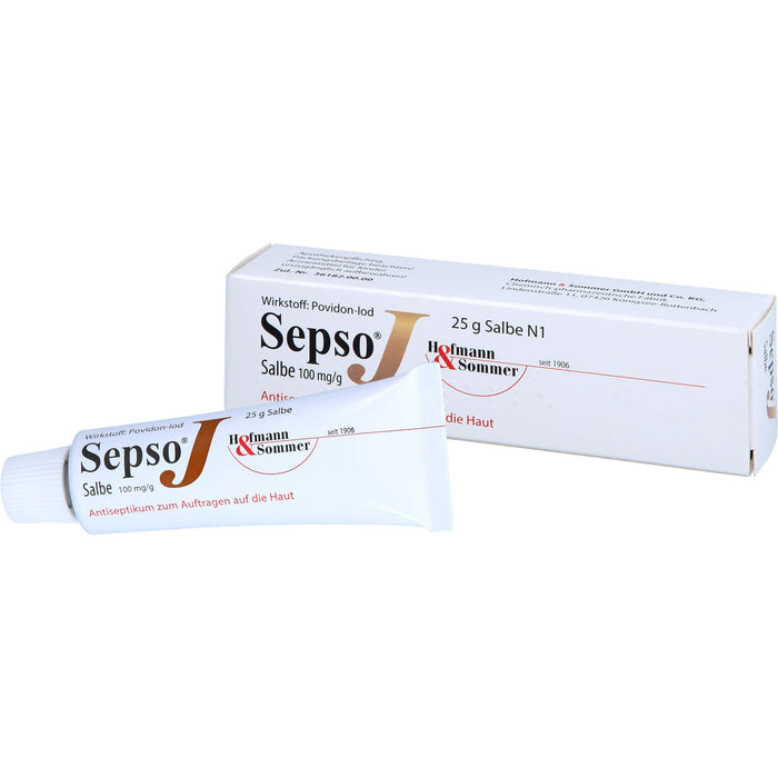 Sepso J Salbe Antiseptikum, 25 g Ointment