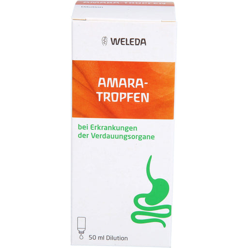 WELEDA Amara Tropfen bei Erkrankungen der Verdauungsorgane, 50 ml Lösung