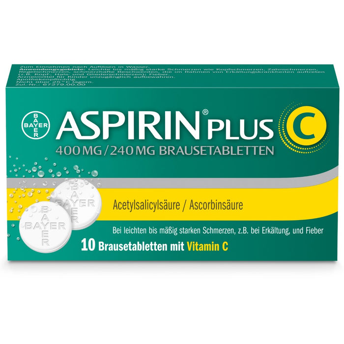 ASPIRIN plus C Brausetabletten, 10 St. Tabletten