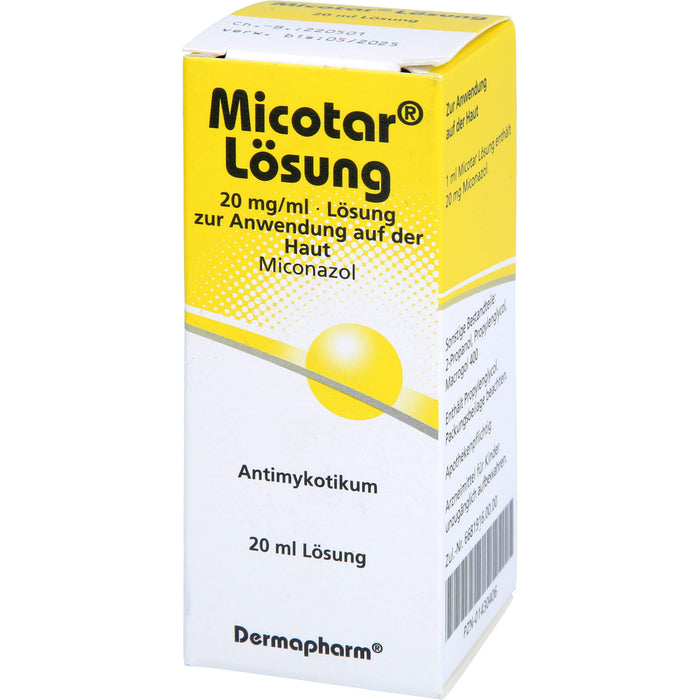 Micotar  Lösung, 20 ml Solution