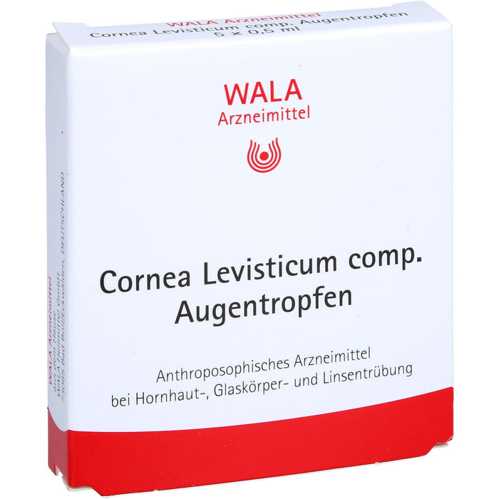 Cornea/Levisticum comp. Wala Augentropfen, 5 pcs. Single-dose pipettes