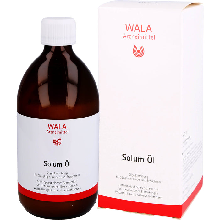 Solum Öl, Wala Ölige Einreibung, 500 ml Huile