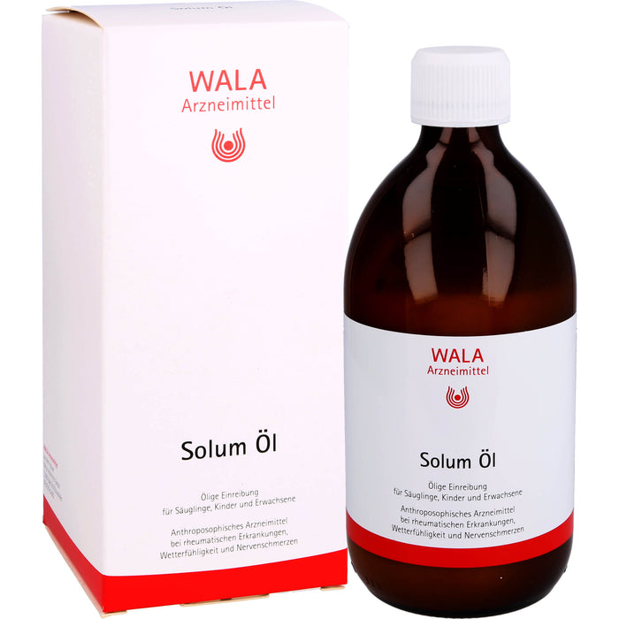 Solum Öl, Wala Ölige Einreibung, 500 ml Huile