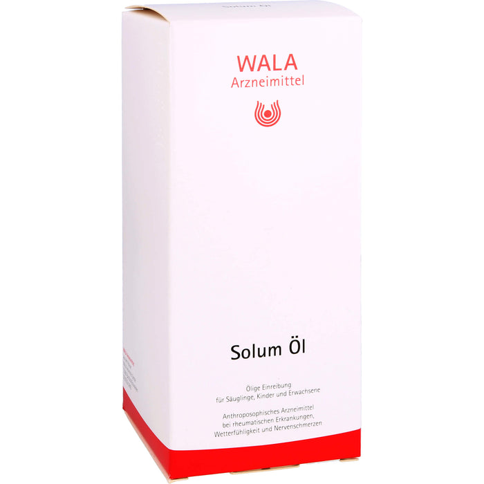 Solum Öl, Wala Ölige Einreibung, 500 ml Oil