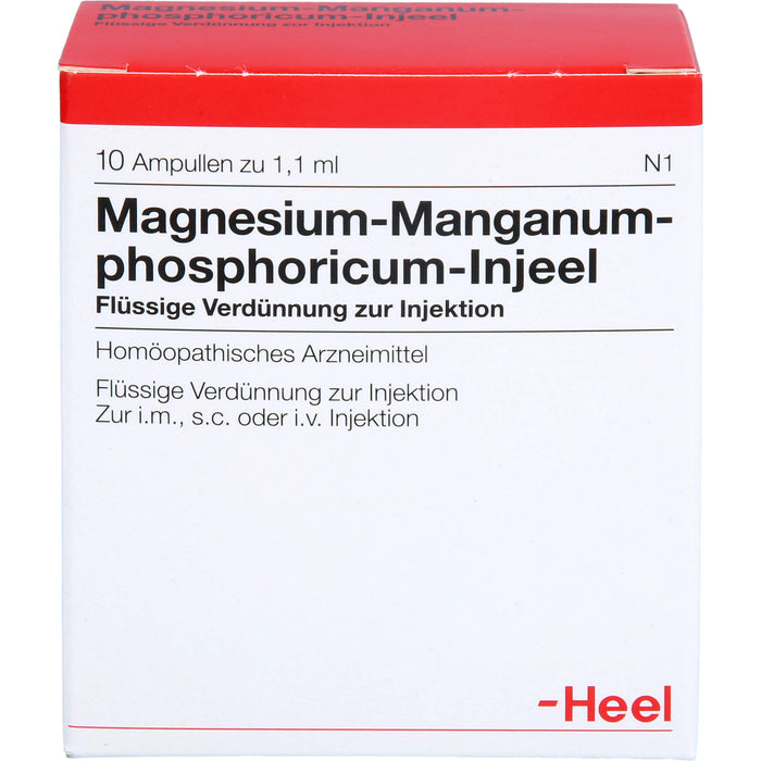 Magnesium Manganum phosphoricum Injeel Amp., 10 St. Ampullen
