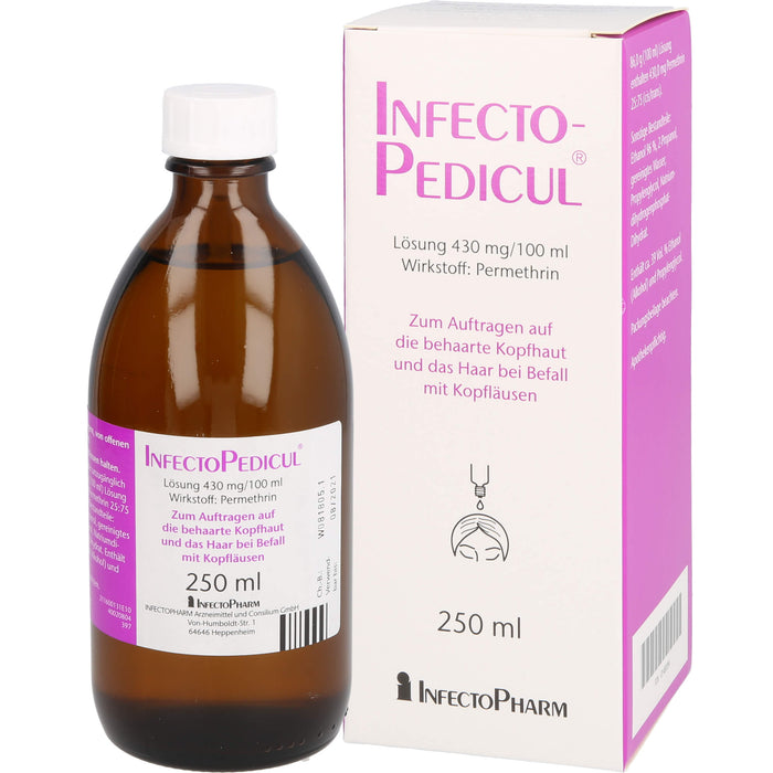 InfectoPedicul , Lösung 430 mg/100 ml, 250 ml Solution