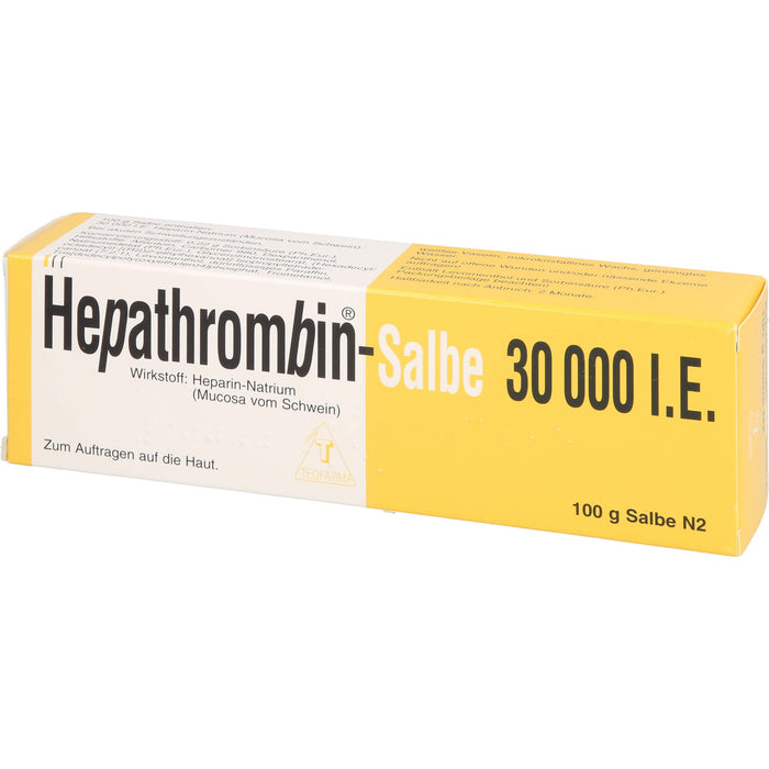 Teofarma Hepathrombin-Salbe 30000 I.E., 100 g Salbe