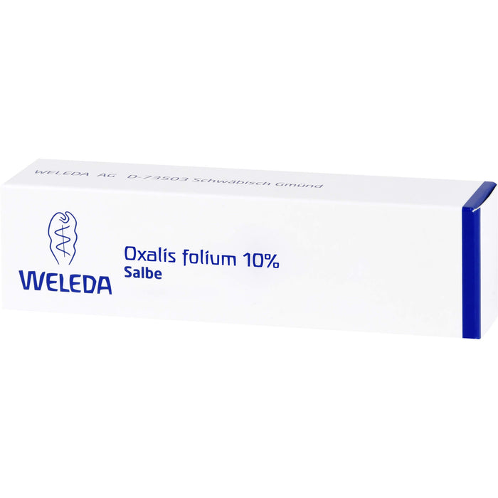 Oxalis Folium 10% Unguentum WELEDA Salbe, 25 g Ointment