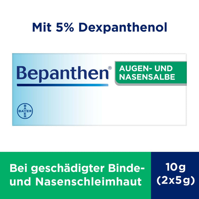 Bepanthen Augen- und Nasensalbe, 10 g Ointment
