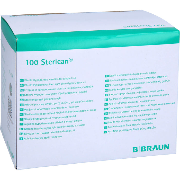Sterican Einmalkanüle 27G 0,40 x 20 mm, 100 pcs. Cannulas