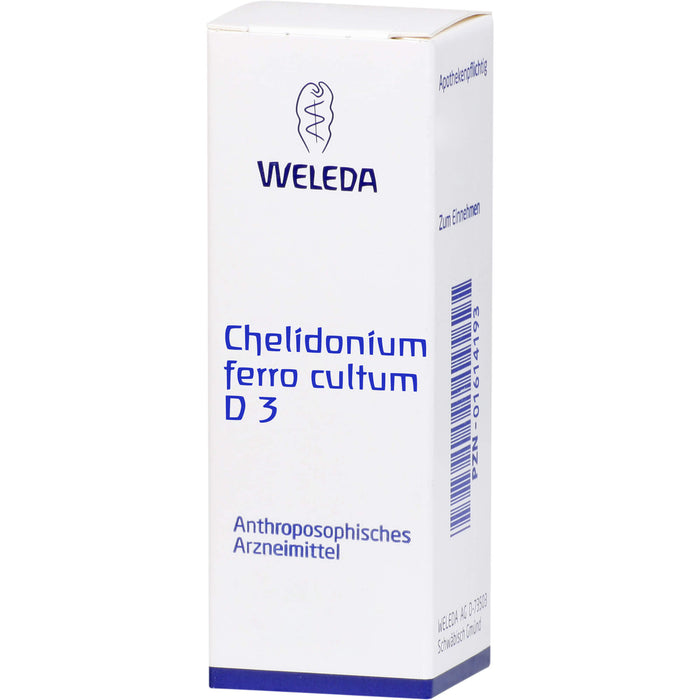 WELEDA Chelidonium Ferro cultum D3 flüssige Verdünnung, 50 ml Solution