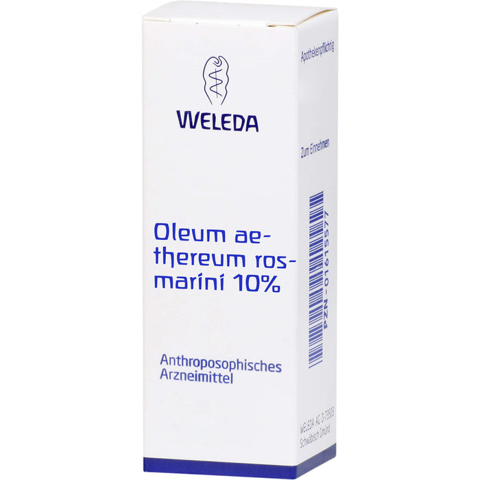 Oleum aeth. Rosmarini 10% Weleda, 50 ml OEL