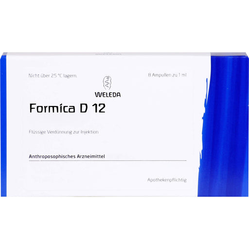 Formica D12 Weleda Amp., 8X1 ml AMP