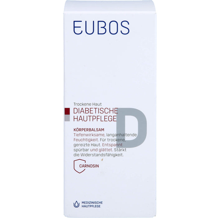 EUBOS diabetische Hautpflege Körperbalsam für trockene Haut, 150 ml Lotion