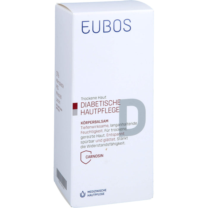 EUBOS diabetische Hautpflege Körperbalsam für trockene Haut, 150 ml Lotion