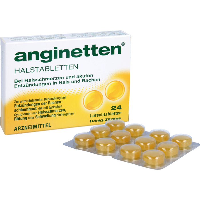 anginetten Halstabletten, 24 pc Tablettes