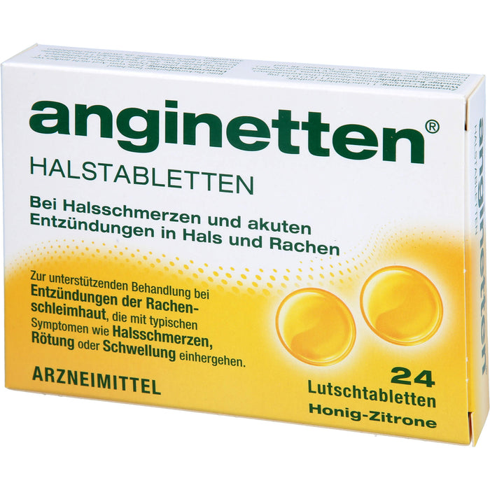 anginetten Halstabletten, 24 pc Tablettes