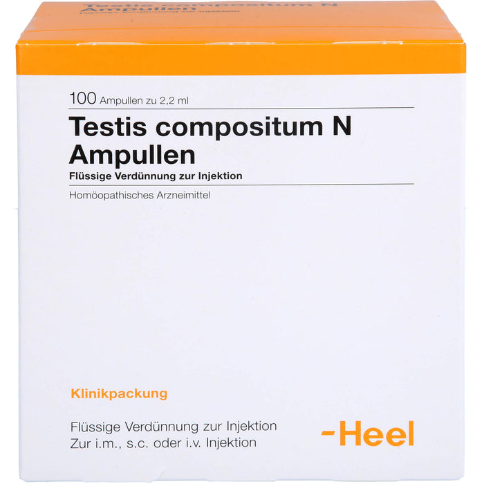 Testis compositum N Amp., 100 St. Ampullen