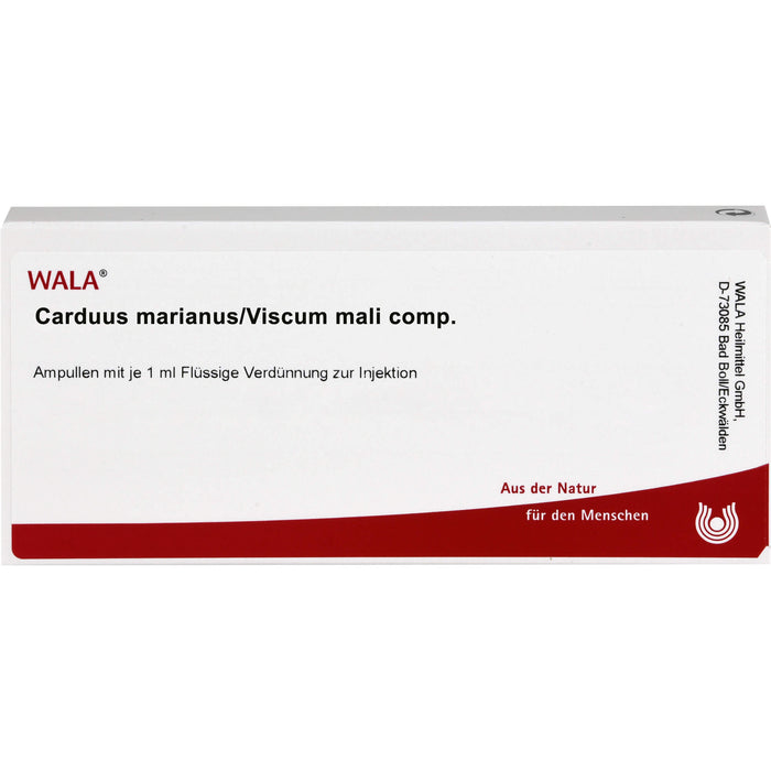 Carduus Marianus/Viscum Mali comp. Wala Ampullen, 10 St. Ampullen