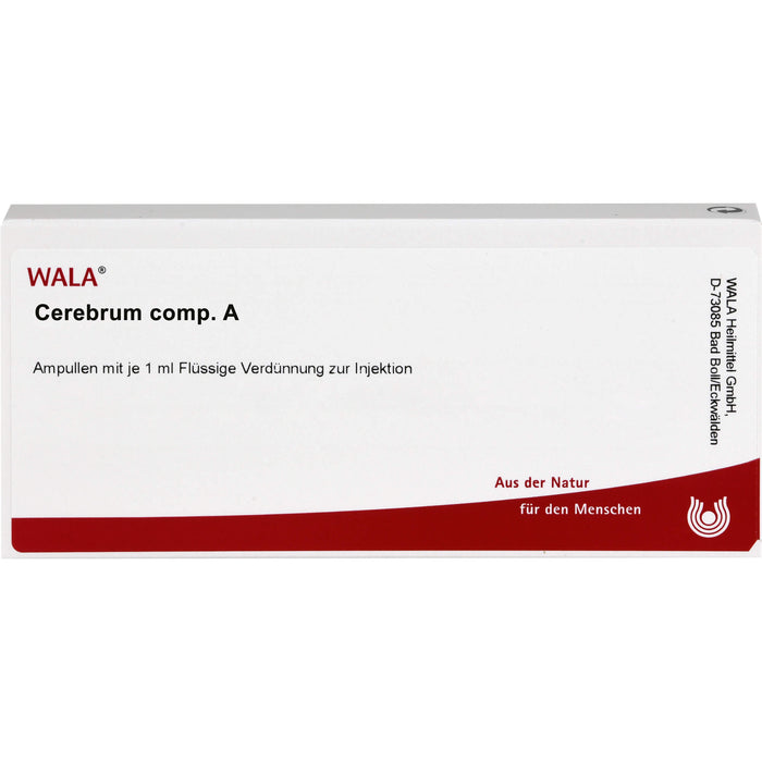 WALA Cerebrum comp. A flüssige Verdünnung, 10 pc Ampoules