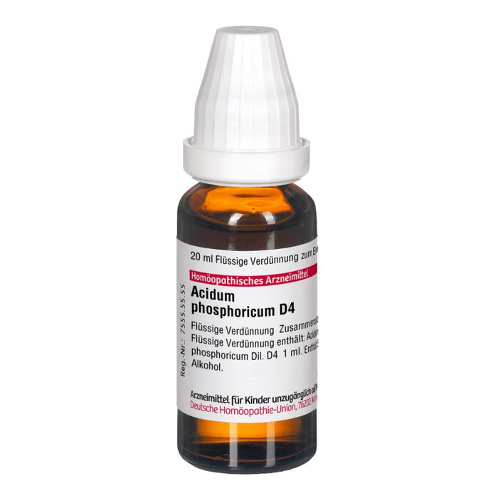 DHU Acidum phosphoricum D4 Dilution, 20 ml Solution