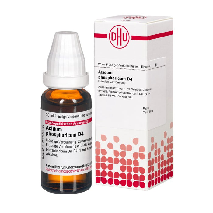 DHU Acidum phosphoricum D4 Dilution, 20 ml Solution