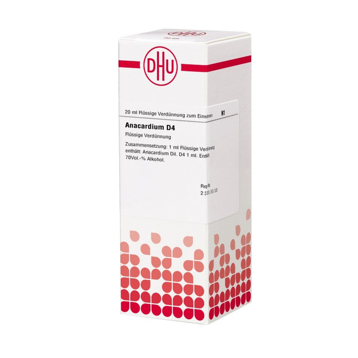 DHU Anacardium D4 Dilution, 20 ml Solution