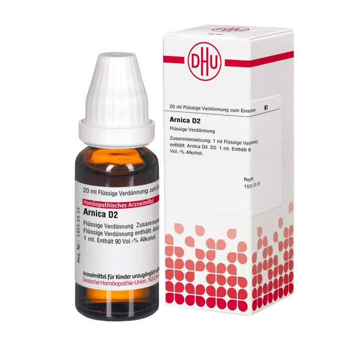 DHU Arnica D2 Dilution, 20 ml Solution