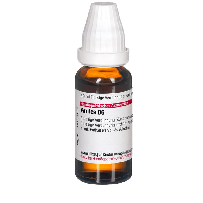 DHU Arnica D6 Dilution, 20 ml Solution