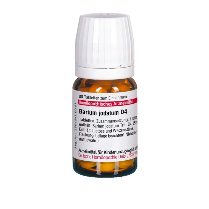Barium jodatum D4 DHU Tabletten, 80 pcs. Tablets