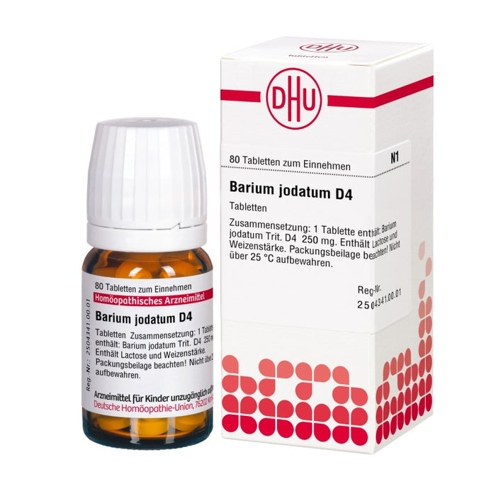 Barium jodatum D4 DHU Tabletten, 80 pcs. Tablets