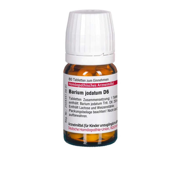 Barium jodatum D6 DHU Tabletten, 80 pcs. Tablets