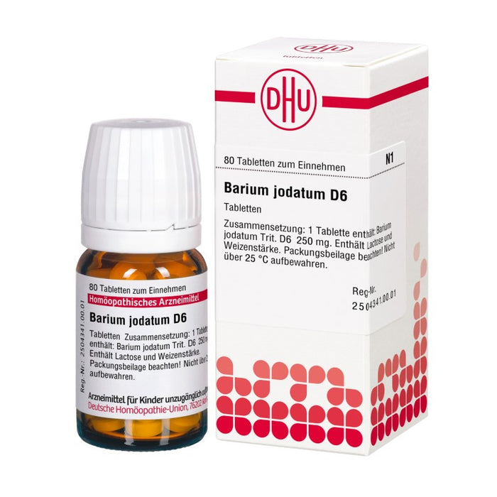 Barium jodatum D6 DHU Tabletten, 80 pcs. Tablets