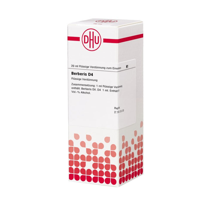 Berberis D4 DHU Dilution, 20 ml Lösung