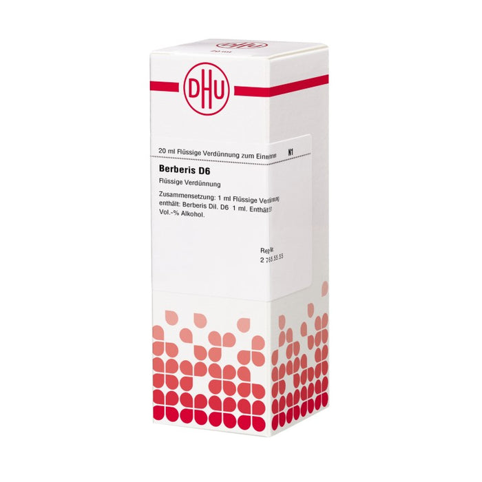 Berberis D6 DHU Dilution, 20 ml Solution