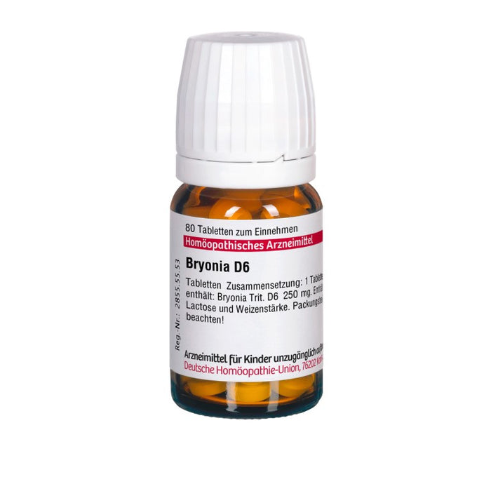 DHU Bryonia D6 Tabletten, 80 pc Tablettes