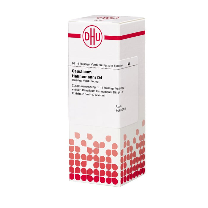 DHU Causticum Hahnemanni D4 Dilution, 20 ml Solution