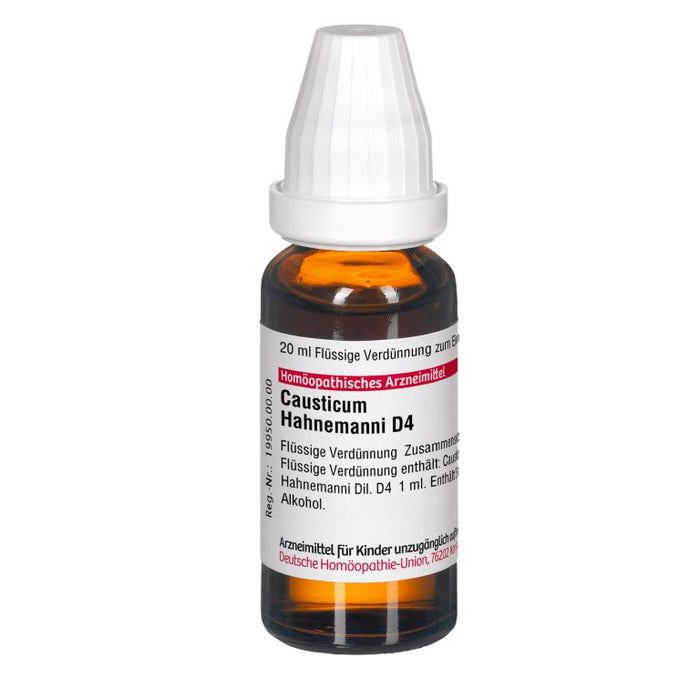 DHU Causticum Hahnemanni D4 Dilution, 20 ml Solution