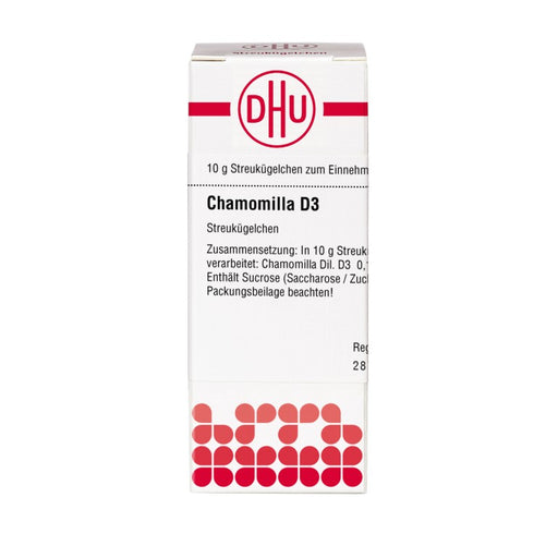 DHU Chamomilla D3 Streukügelchen, 10 g Globuli