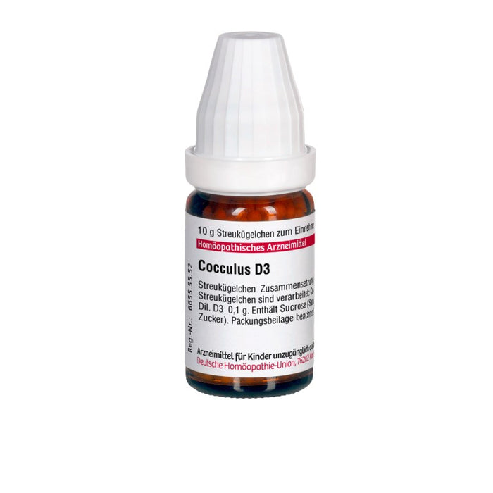Cocculus D3 DHU Globuli, 10 g Globules