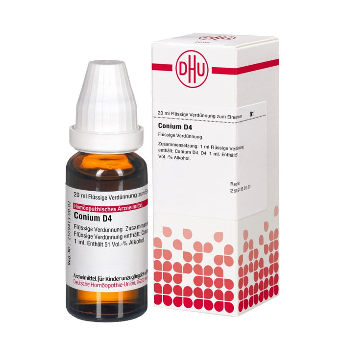 Conium D4 DHU Dilution, 20 ml Solution