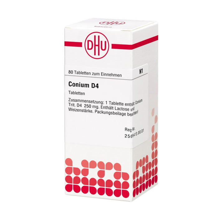 Conium D4 DHU Tabletten, 80 pcs. Tablets